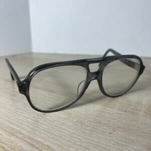 Vintage Titmus TOZ87 5 3/4 PC4 HGR Eyeglasses Aviator Gray Translucent 56-16